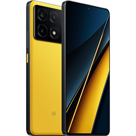Poco X6 Pro Yellow 256 GB 8 GB Ram Akıllı Telefon (Poco Türkiye Garantili)